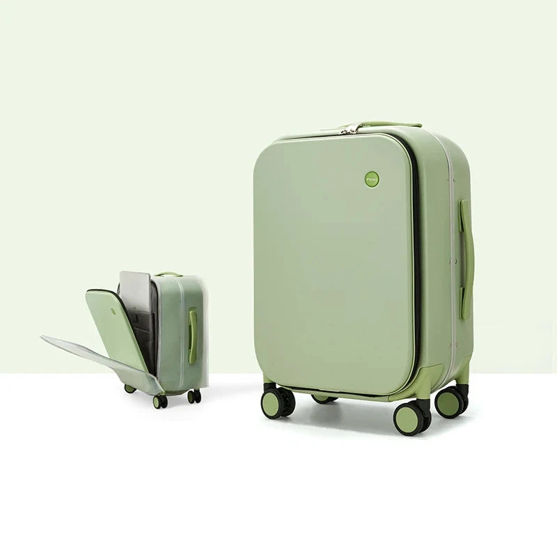 Aluminum Frame Carry On Rolling Luggage