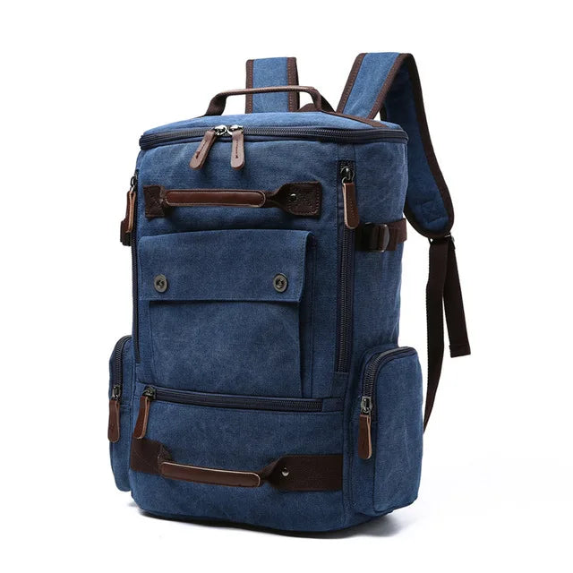 Canvas Large Capacity Backpack