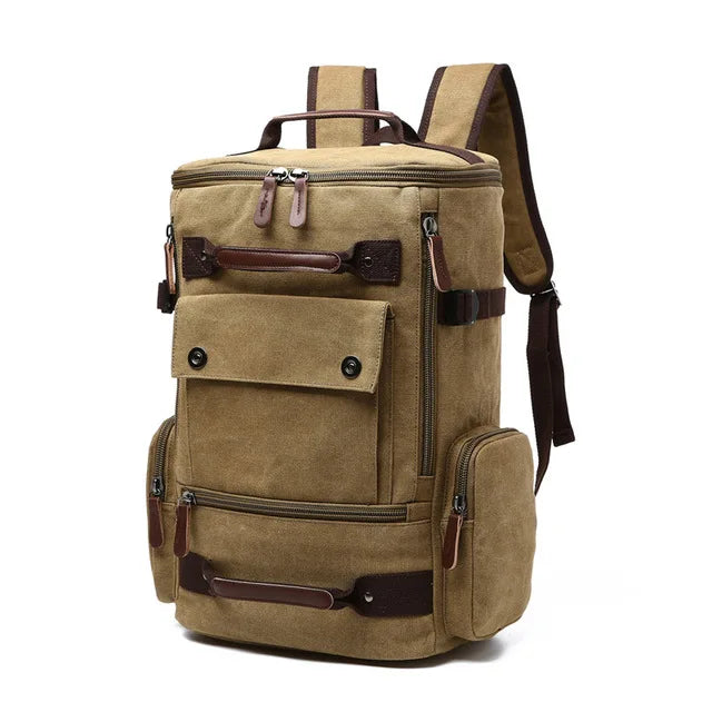 Canvas Large Capacity Backpack