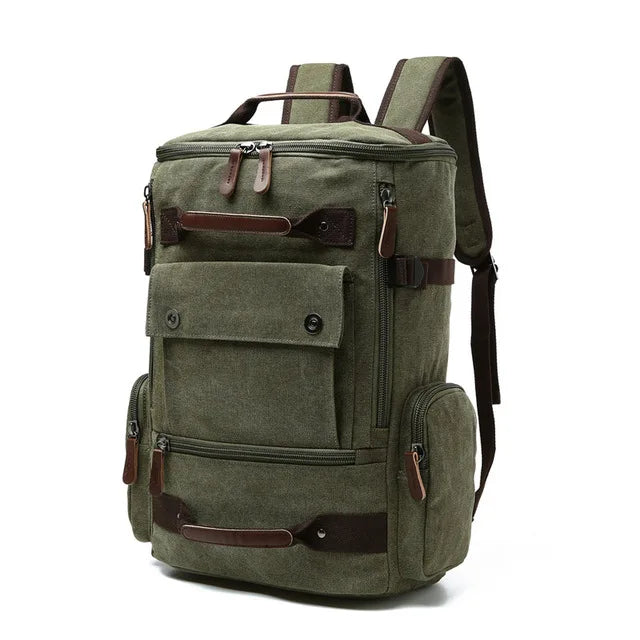 Canvas Large Capacity Backpack