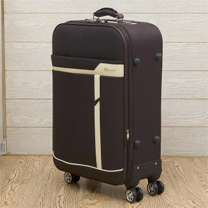 20 Inch Oxford Rolling Luggage Set