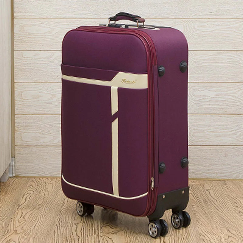 20 Inch Oxford Rolling Luggage Set