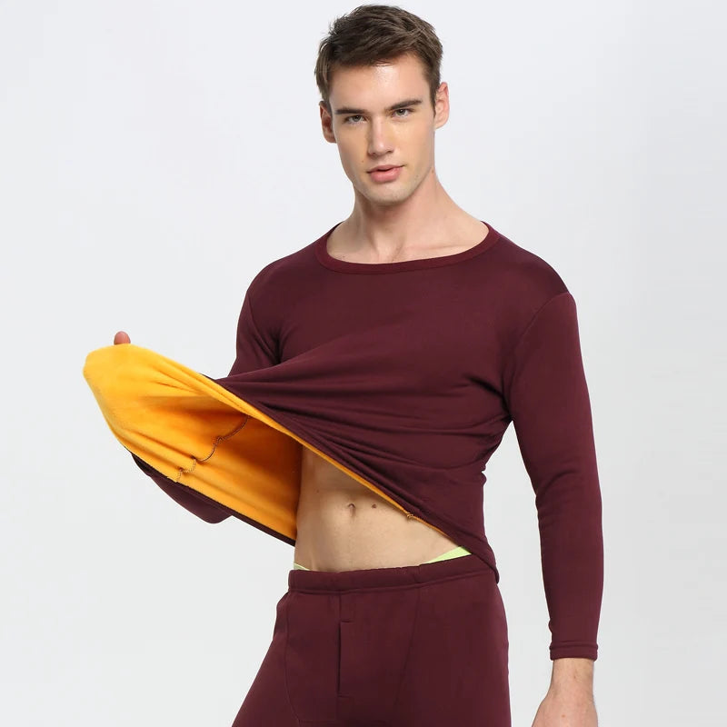 Fleece Lined Thermal Underwear Set