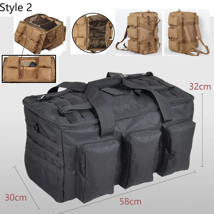 Multifunction Outdoor Duffel Bag