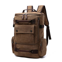 Canvas Large Capacity Backpack