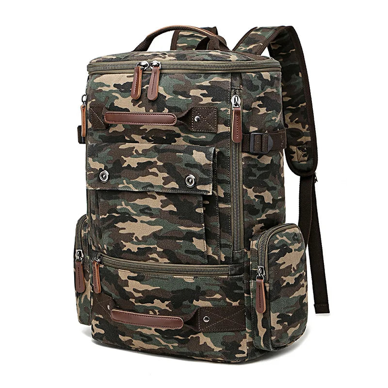 Canvas Large Capacity Backpack