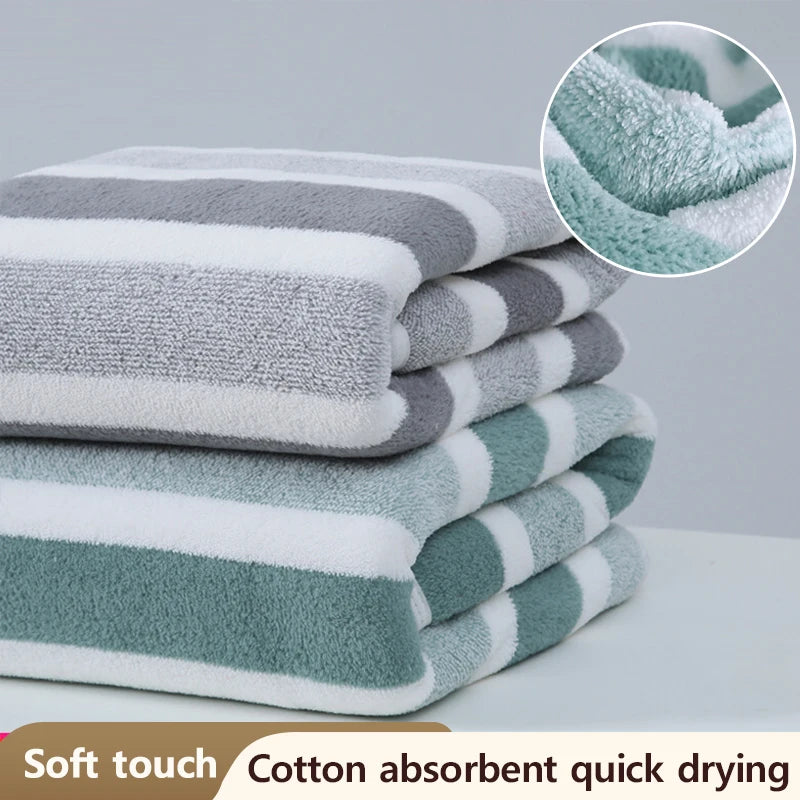 Plush and Thick Bath Towel Set