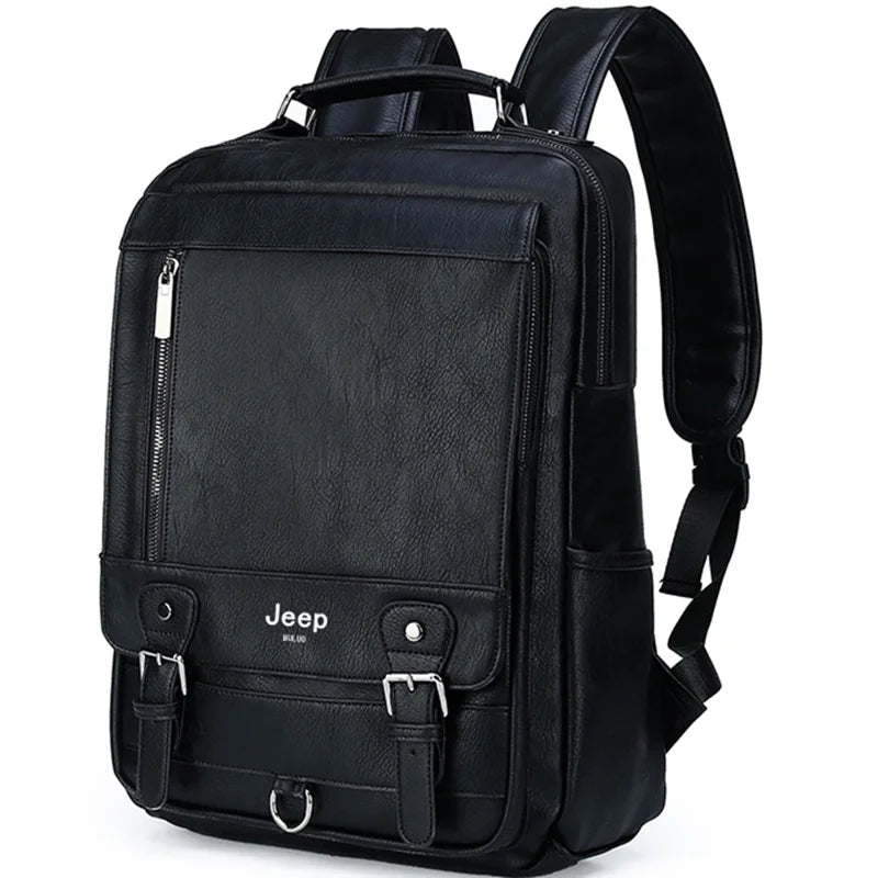 Leather Travel Backpack