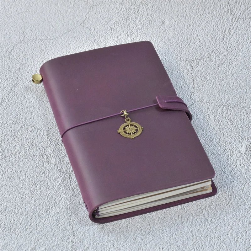 100% Genuine Leather Traveler's Diary