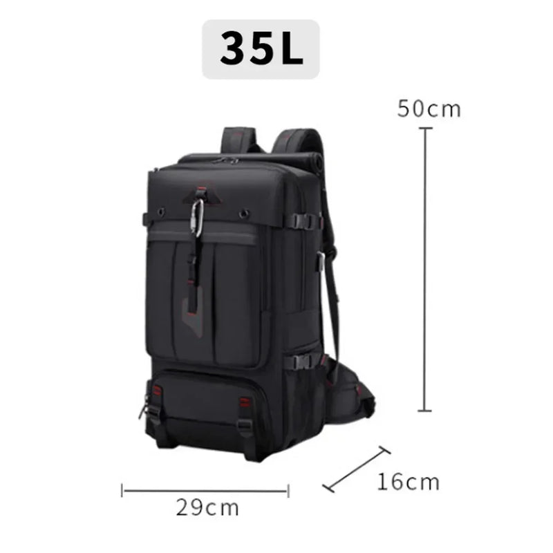 60L Waterproof Polyester  Travel Backpack