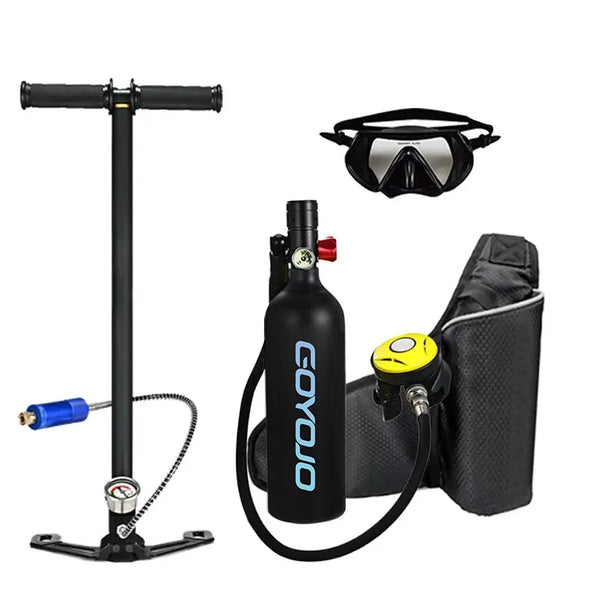 1L Scuba DivingMini Oxygen Tank Set