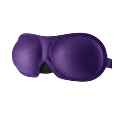 Contoured sleep mask