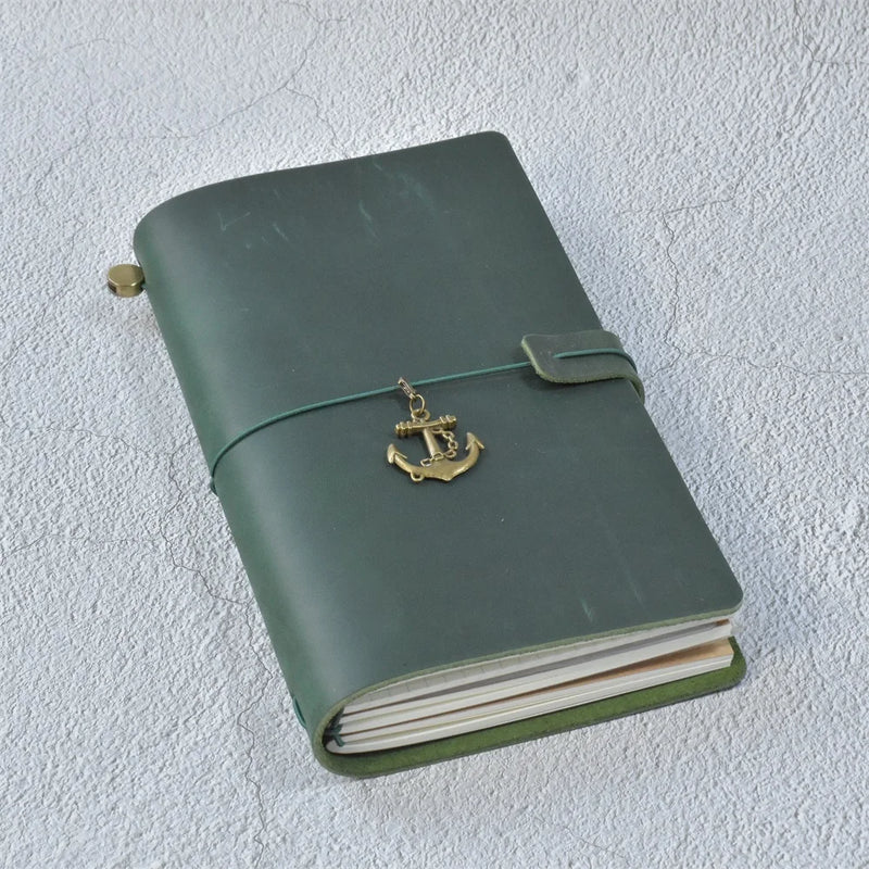 100% Genuine Leather Traveler's Diary