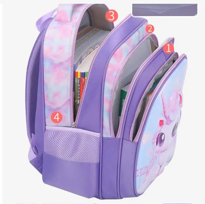 3 in 1 Kids Wheeled School Backpack