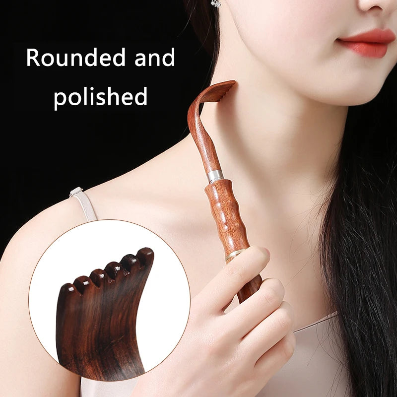 Adjustable Rosewood Back Scratcher