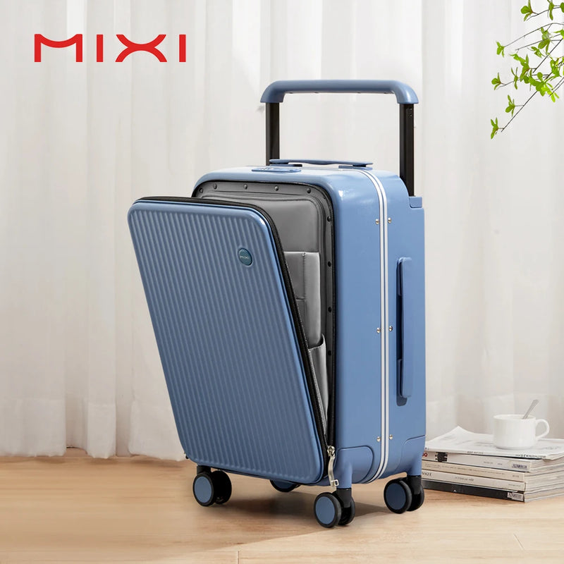 24 Inch Rolling Luggage with Front Pocket