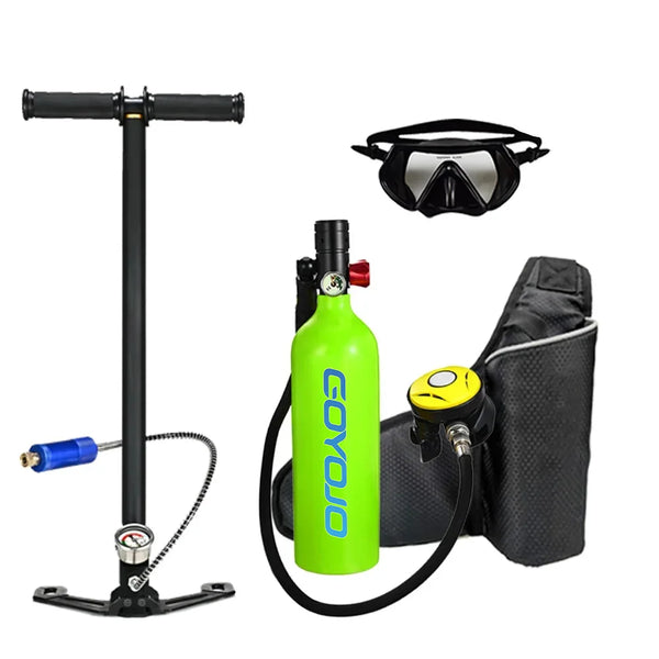 1L Scuba DivingMini Oxygen Tank Set