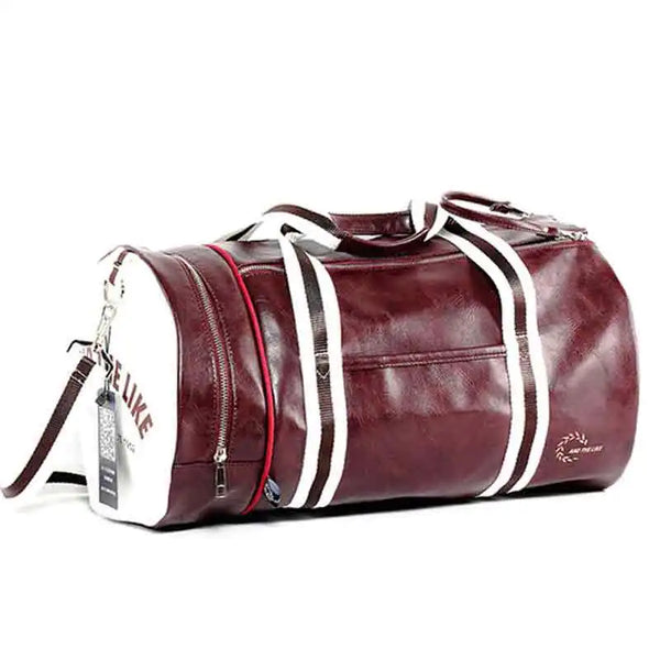 Waterproof PU Leather Travel Bag