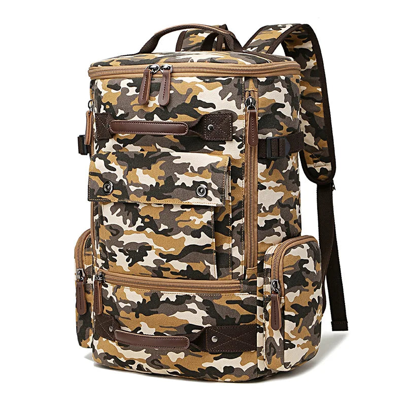 Canvas Large Capacity Backpack