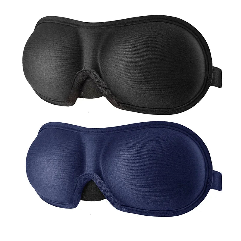 Contoured sleep mask