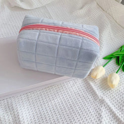 Cozy Plush Cosmetic Case