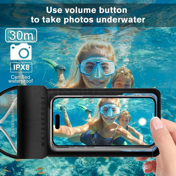 Universal Waterproof Pouch Cellphone Dry Bag Case for all Phones