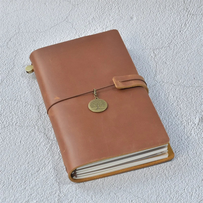 100% Genuine Leather Traveler's Diary